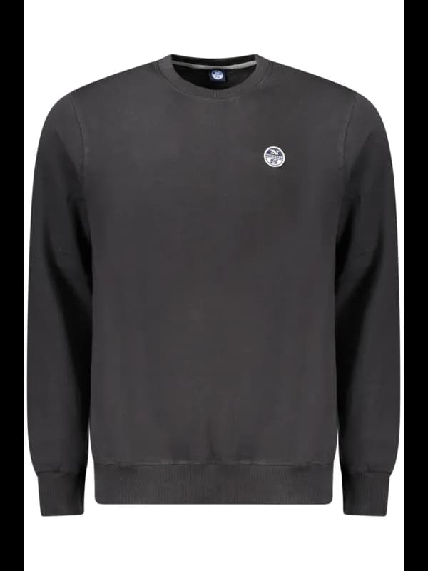 North Sails Langarm Sweatshirt Rundhals Gebürstet mit Logo A, Größe L