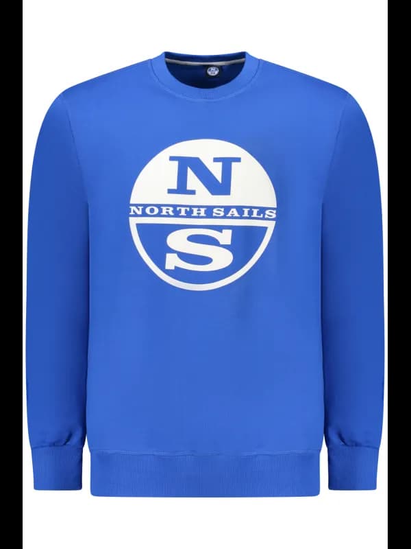 North Sails Langarm Sweatshirt Gebürstet Rundhals Print Logo, Größe 3XL