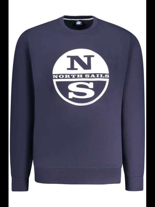 North Sails Gemütliches Rundhals-Sweatshirt mit Print-Logo, Größe 3XL