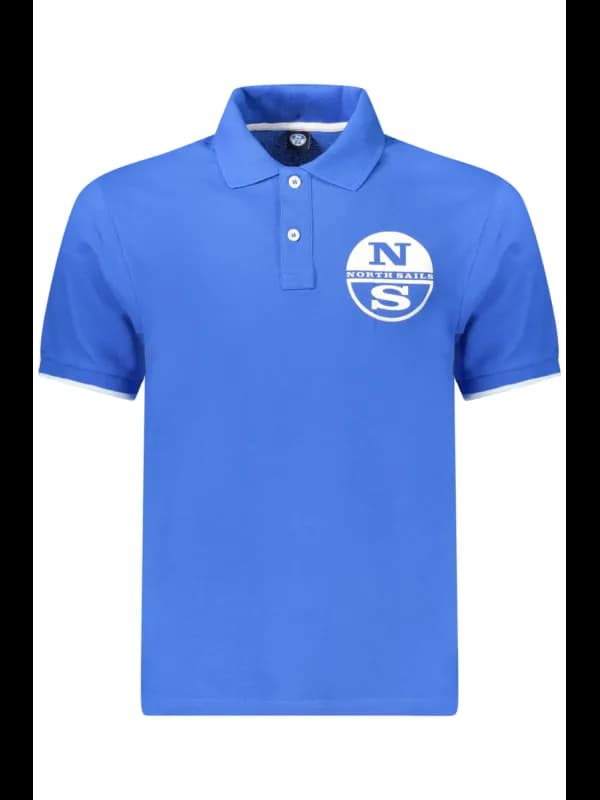 North Sails Kontrast Polo mit Print und Logo, Größe 3XL