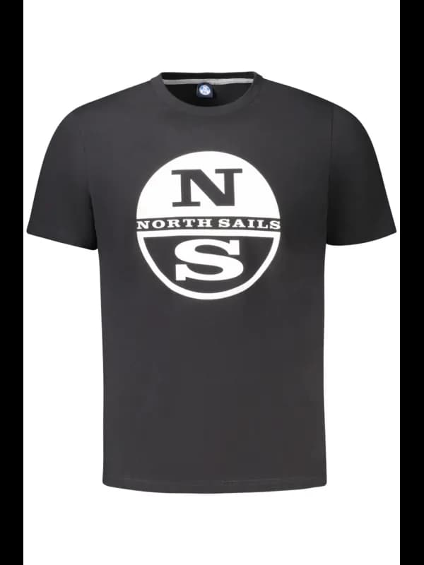 North Sails Logo T-Shirt Kurzarm Rundhals Drucken, Größe XL