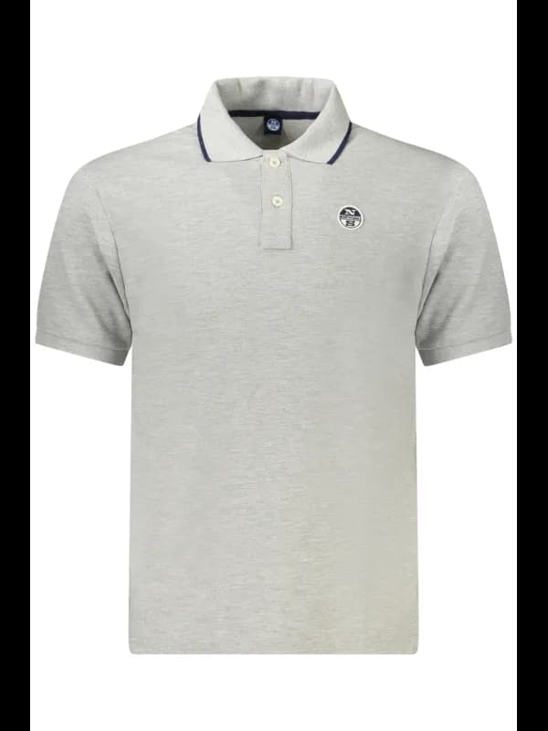 North Sails Polohemd Kurzarm Knöpfe Kontrastdetails Logo App, Größe XL