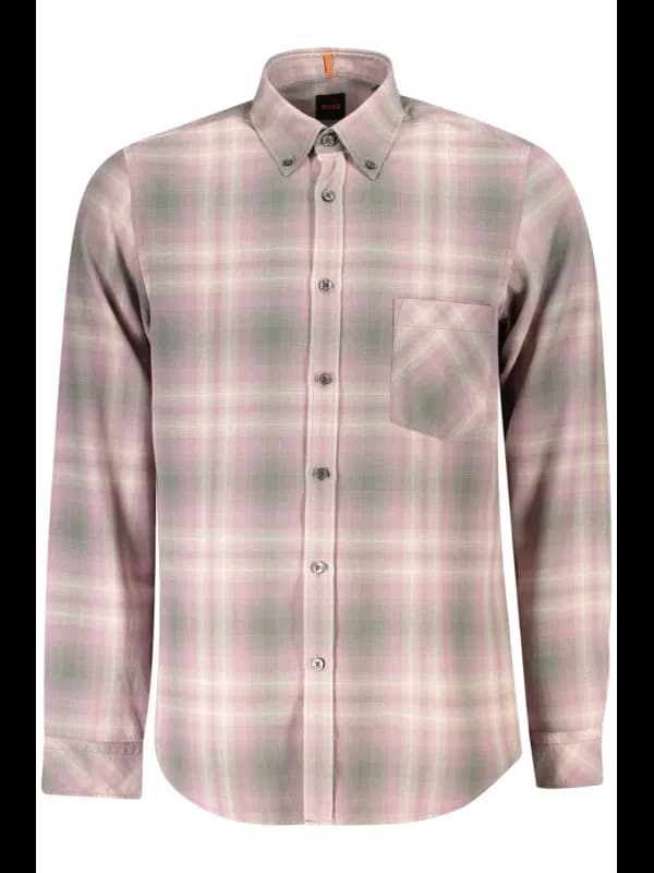 Boss Nachhaltiges Button-Down Hemd Regular Fit mit Kontrastd, Größe S