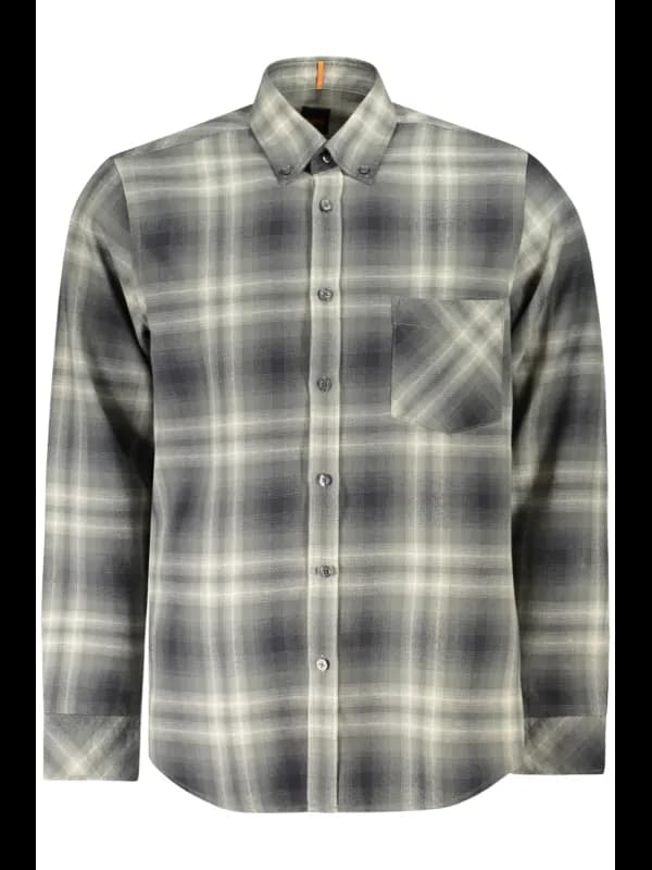 Boss Nachhaltiges Button-Down-Hemd Regular Fit mit Kontrastd, Größe S