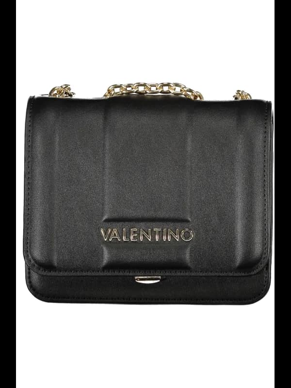 VALENTINO BAGS Kettentasche mit Kontrastdetails und Logo, Größe UNI