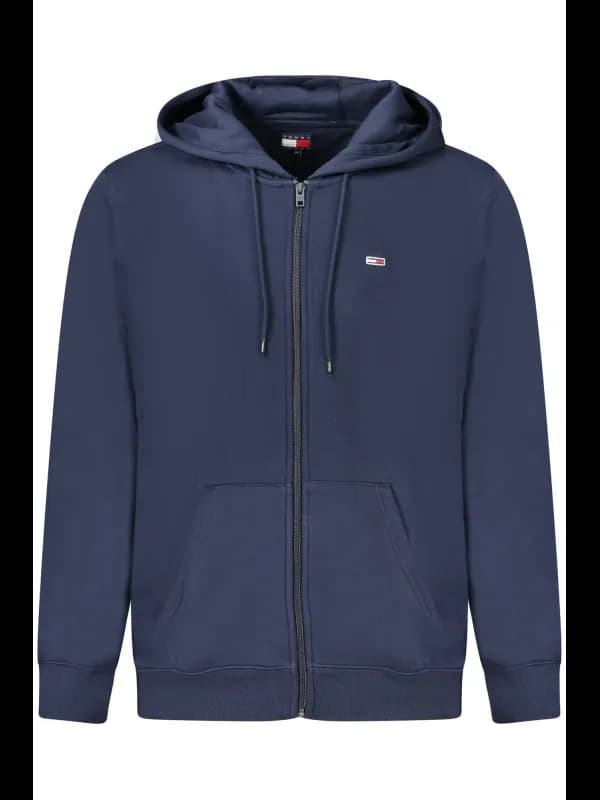 Tommy Hilfiger Kapuzen-Sweatshirt mit Sticklogo aus Bio-Baum, Größe XL
