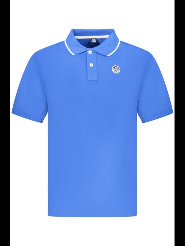 North Sails Kontrast Polo mit Logo und Applikation, Größe 2XL