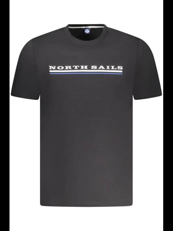 North Sails Kurzarm Shirt Rundhals Logo Druck, Größe 3XL