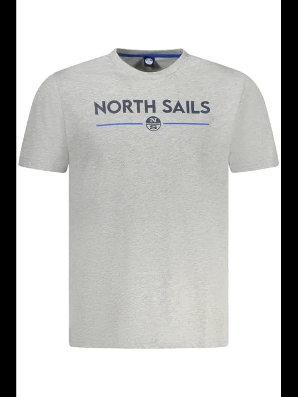 North Sails Logo Print Rundhals Kurzarm T-Shirt, Größe 3XL