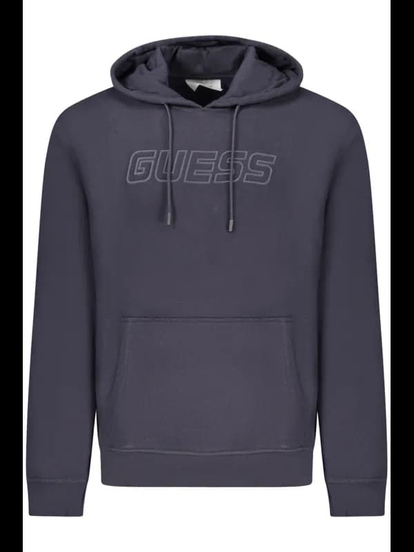 GUESS JEANS Kapuzenpullover mit Tasche und Logo, Größe S