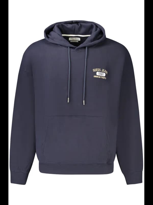 GUESS JEANS Kapuzenpullover mit Sticklogo, Größe XS