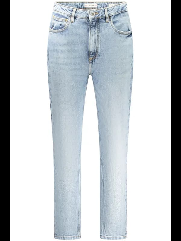 GUESS JEANS Guess Damen Mom-Jeans mit 5 Taschen und verwasch, Größe 31L29