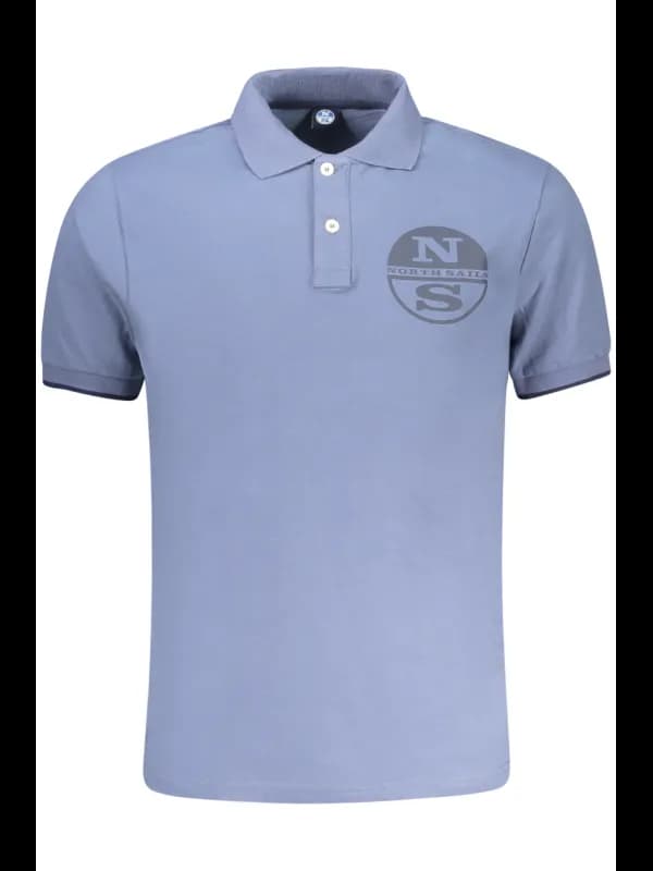North Sails Polo Shirt mit Kontrastdetails und Logo Print, Größe 2XL