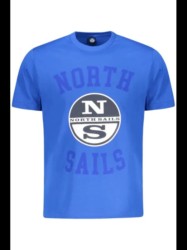 North Sails Kurzarm Rundhals TShirt mit Logo Druck, Größe 3XL