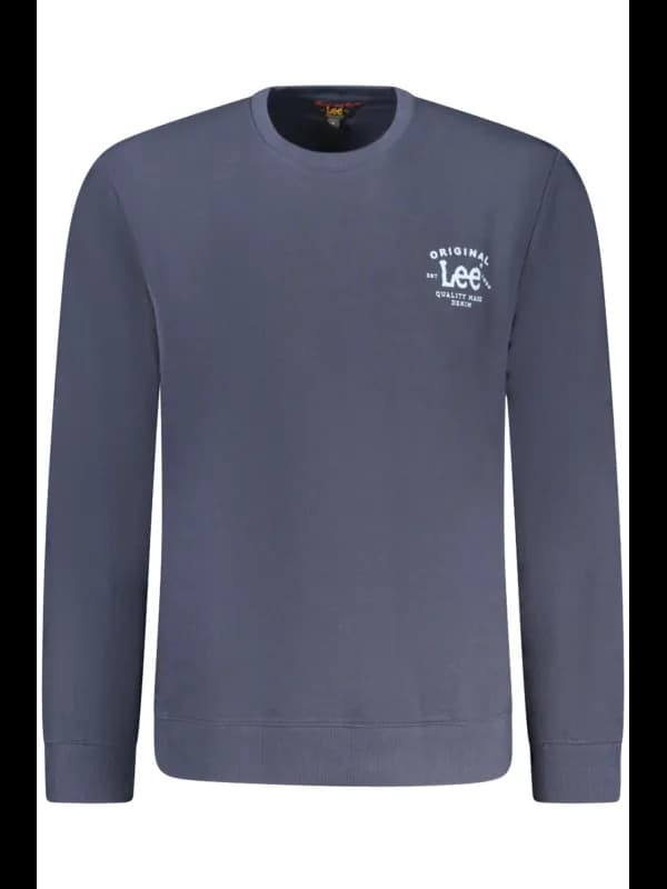 Lee Blaues Regular Fit Sweatshirt, Größe 2XL
