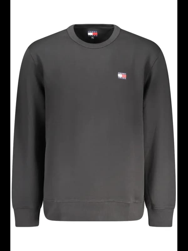 Tommy Hilfiger Gebürstetes Langarm Rundhals Sweatshirt Regen, Größe XL