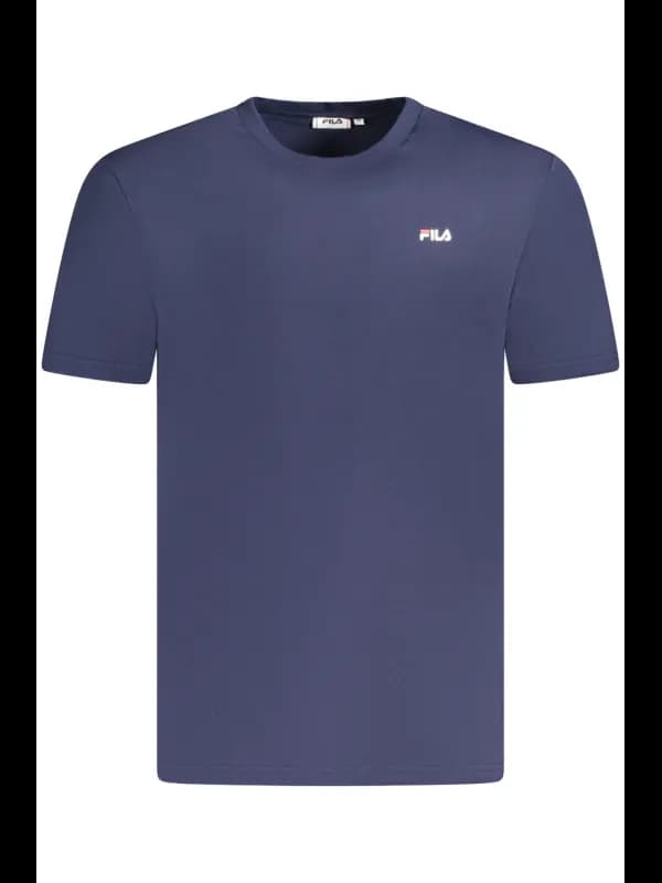 Fila Bio Baumwolle T Shirt Kurzarm Regular Fit Logo Print, Größe L