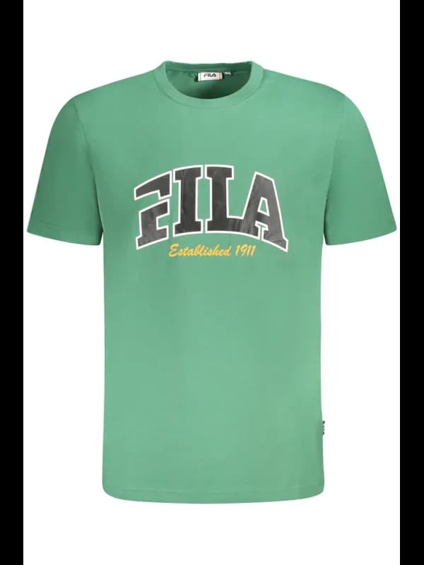 Fila Print TShirt Regular Fit Rundhals Logo, Größe XL