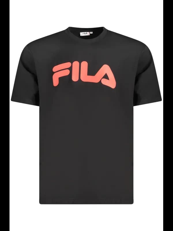 Fila Lasson Rotes Logo TShirt Loose Fit Rundhals, Größe 2XL