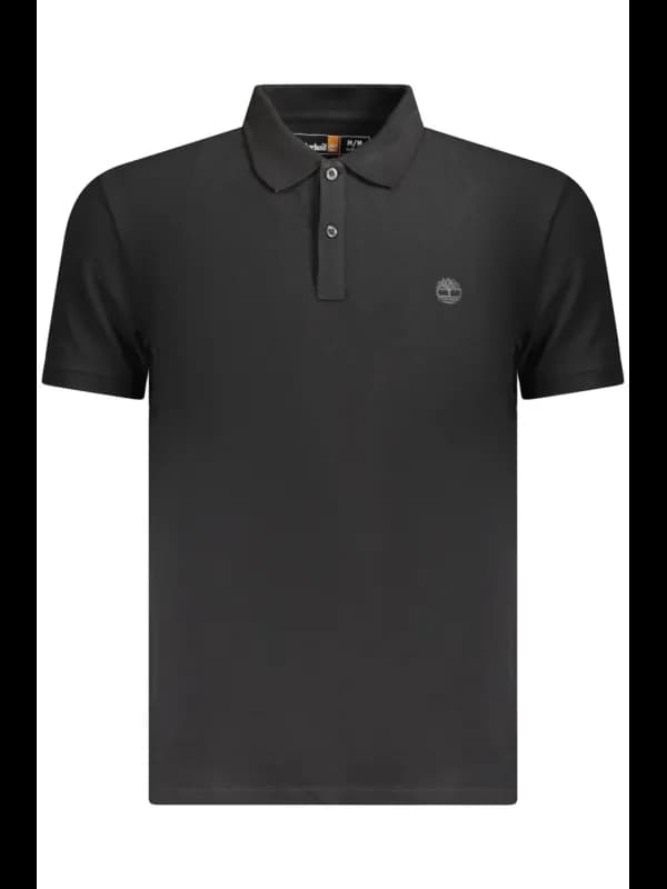 Timberland Poloshirt Slim Fit Kurzarm mit Logo Stickerei, Größe S