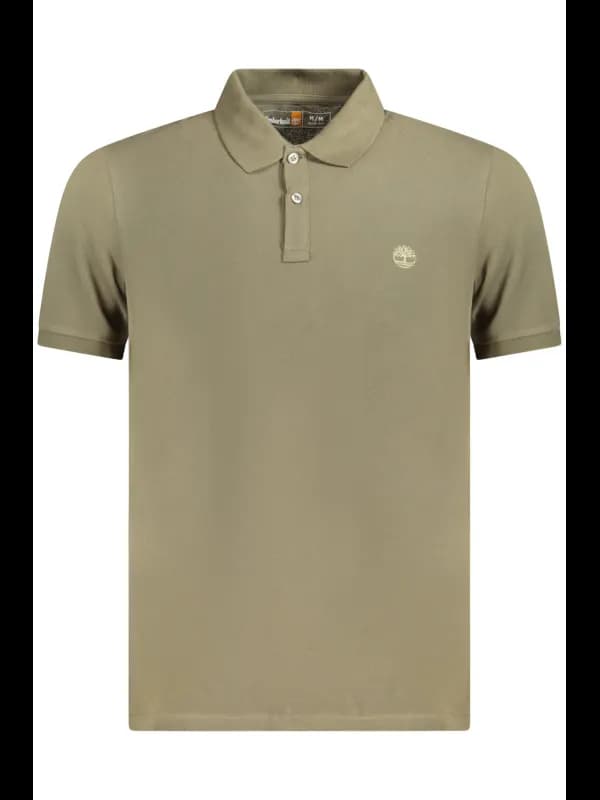 Timberland Slim Fit Poloshirt mit Sticklogo und Knopfleiste, Größe S