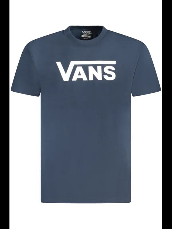 Vans Kurzarmshirt Klassische Passform Logo Blau, Größe S