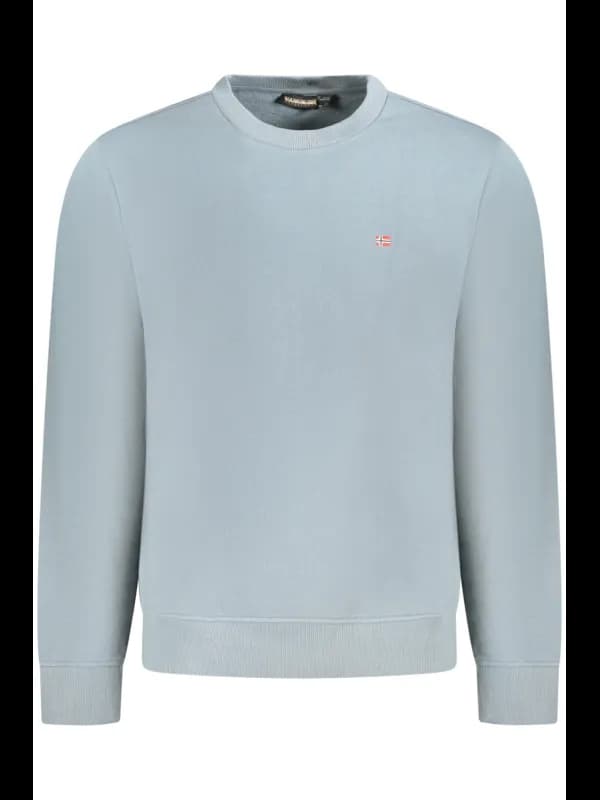 Napapijri Sweatshirt Rundhals Gebürstet Stickerei Logo, Größe 2XL