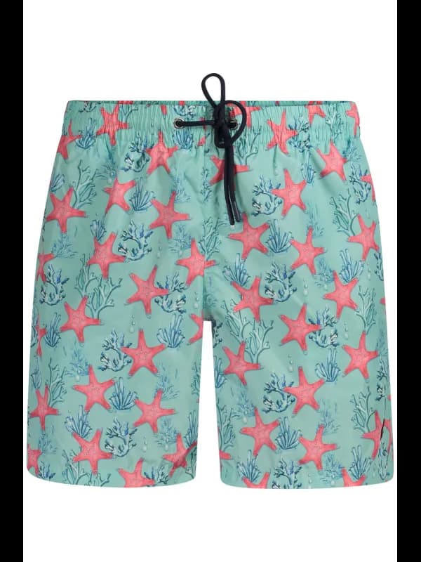 NORWAY 1963 NordicWave Badeboxer Capri mit Taschen und Logo, Größe S