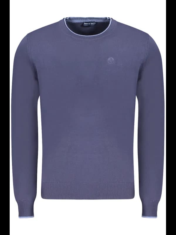 North Sails Kontrastpullover mit Stickerei und Logo, Größe 2XL