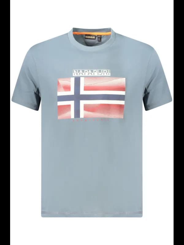 Napapijri BioBaumwolle Kurzarm TShirt Rundhals, Größe M