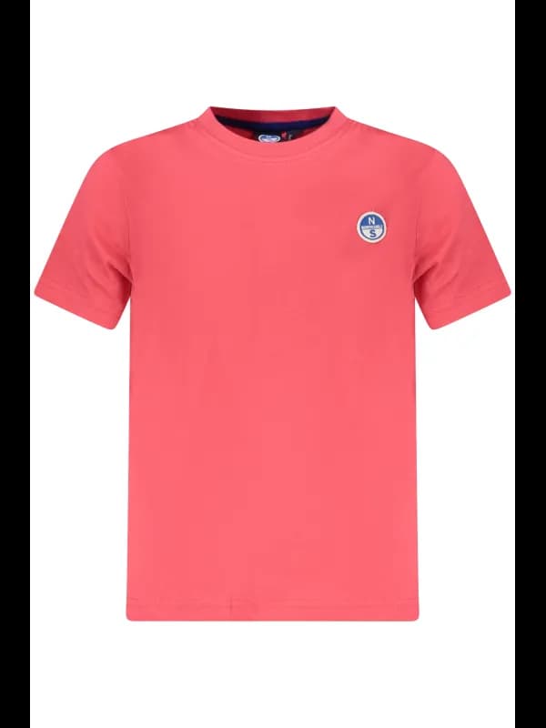 North Sails Jungen T-Shirt Kurzarm Rundhals mit Logo, Größe 8A