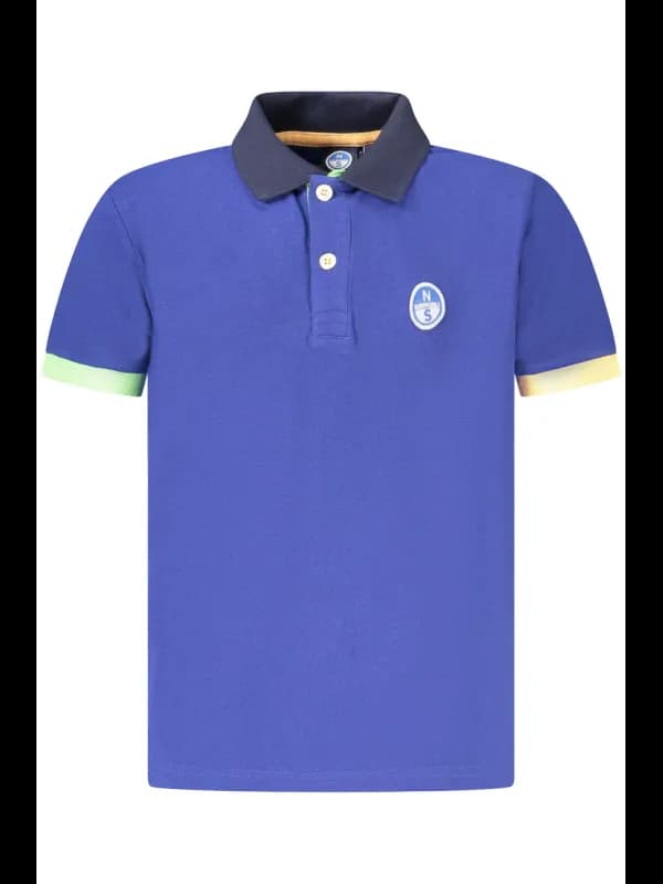 North Sails Jungen Kurzarm-Poloshirt mit Applikation, Größe 12A