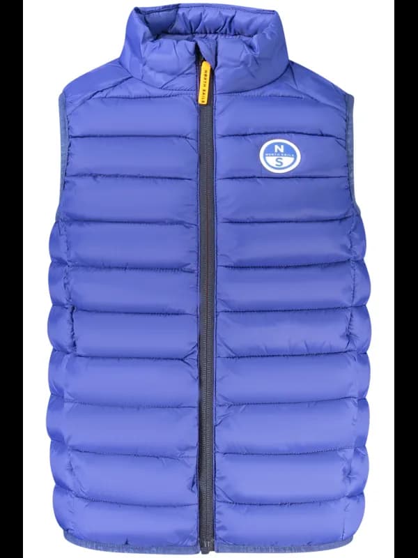 North Sails Jungen Ärmellose Jacke mit 4 Taschen und Logo, Größe 10A