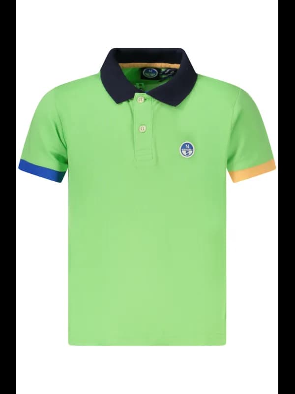 North Sails Jungen Poloshirt mit Kontrastdetails von, Größe 6A