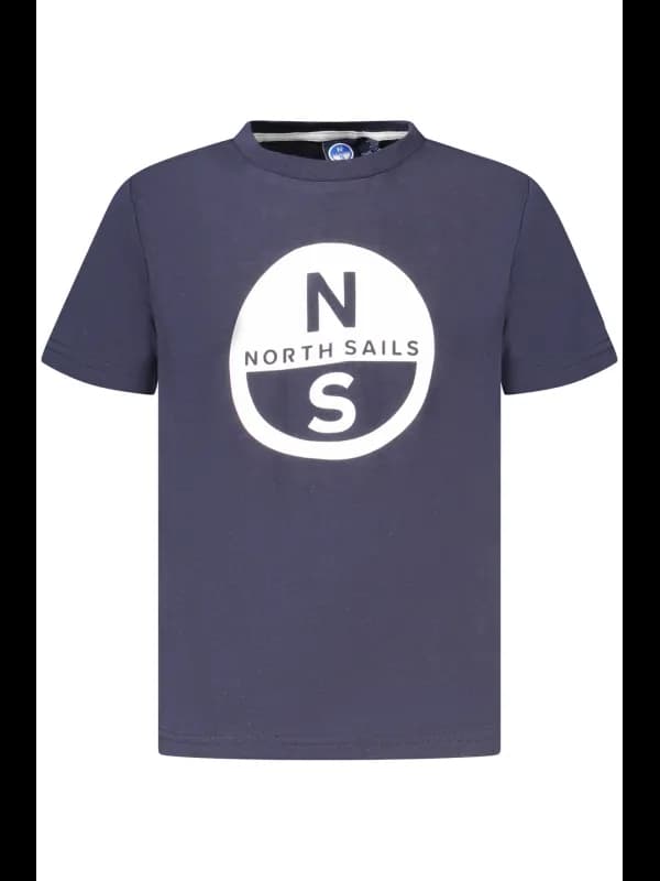 North Sails Jungen Logo T-Shirt Kurzarm 795210000_BL0802, Größe 10A