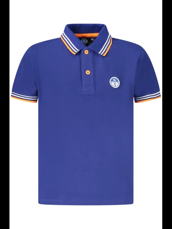 North Sails Kurzarm-Poloshirt Jungen Logo Applikation, Größe 8A
