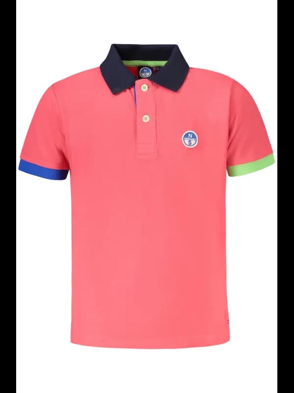 North Sails Jungen Poloshirt Kurzarm mit Logoapplikation, Größe 8A