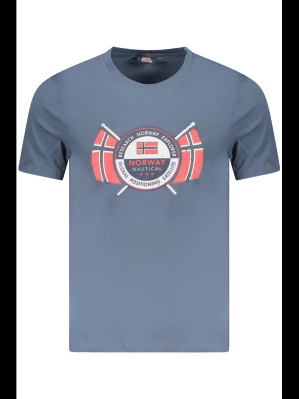 NORWAY 1963 Norwegen Rundhals T-Shirt Kurzarm Galaxy 1963, Größe 2XL