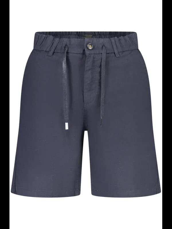 Boss Bermuda Hose Tapered Fit mit 5 Taschen und Elastischem, Größe 32