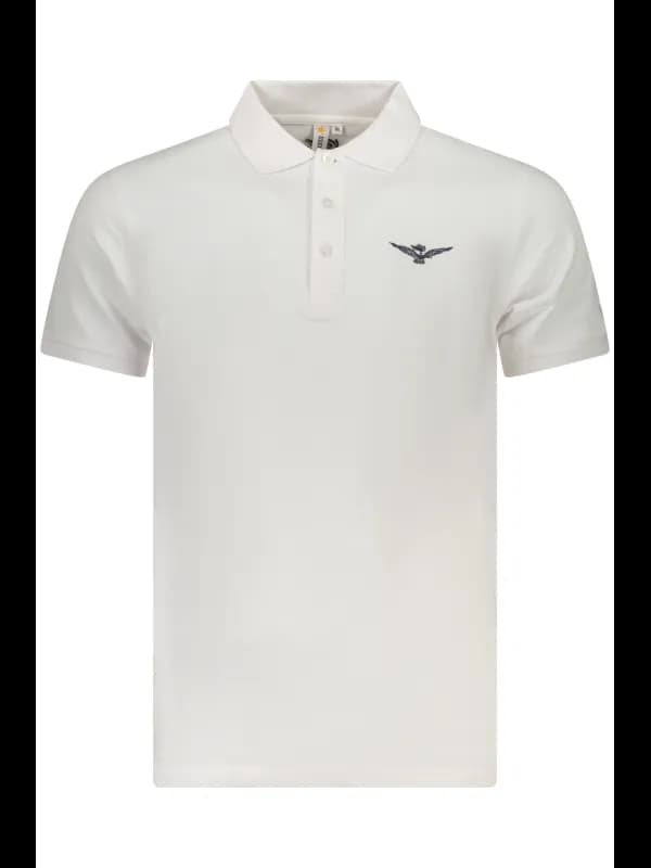ACCADEMIA MILITARE Adler Polo Kurzarm Shirt mit Logo und 3 K, Größe 2XL