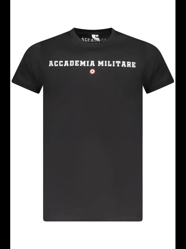 ACCADEMIA MILITARE Akademia Kontrast Rundhals Print Logo TSh, Größe 2XL