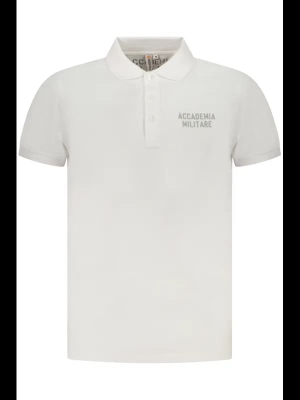 ACCADEMIA MILITARE Kurzarm Poloshirt Akademie 3 Knöpfe Druck, Größe 2XL
