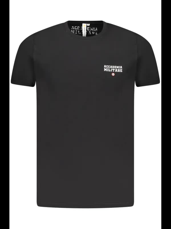 ACCADEMIA MILITARE Akademie Logo Kurzarmshirt Rundhals S5S63, Größe 2XL