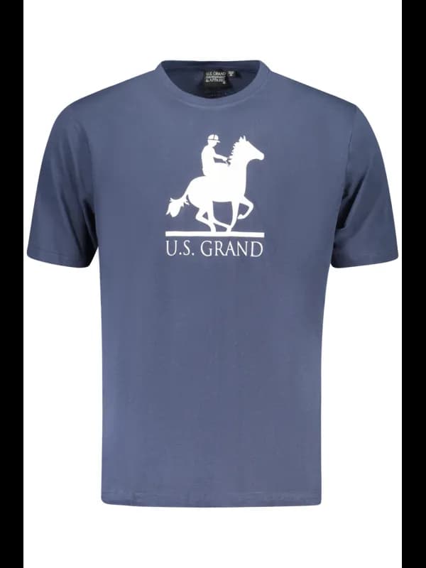 U.S. GRAND POLO Grand Polo Navy Rundhals T-Shirt, Größe 3XL