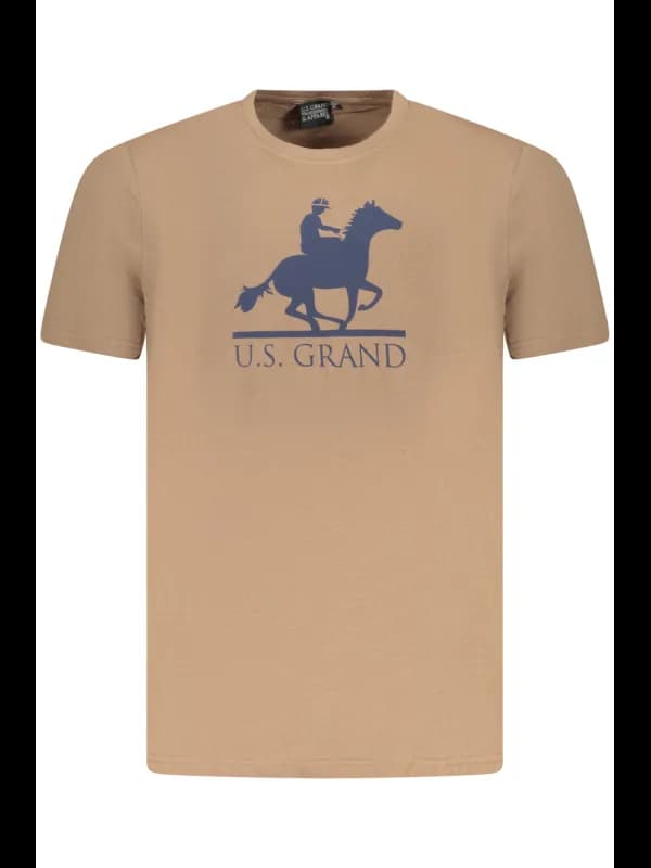 U.S. GRAND POLO US Grand Polo Kurzarmshirt Rundhals Logo AU0, Größe 2XL