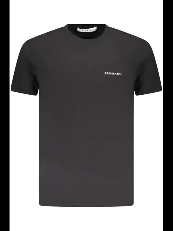 Trussardi Kurzarm Logo TShirt Rundhals Print, Größe 2XL