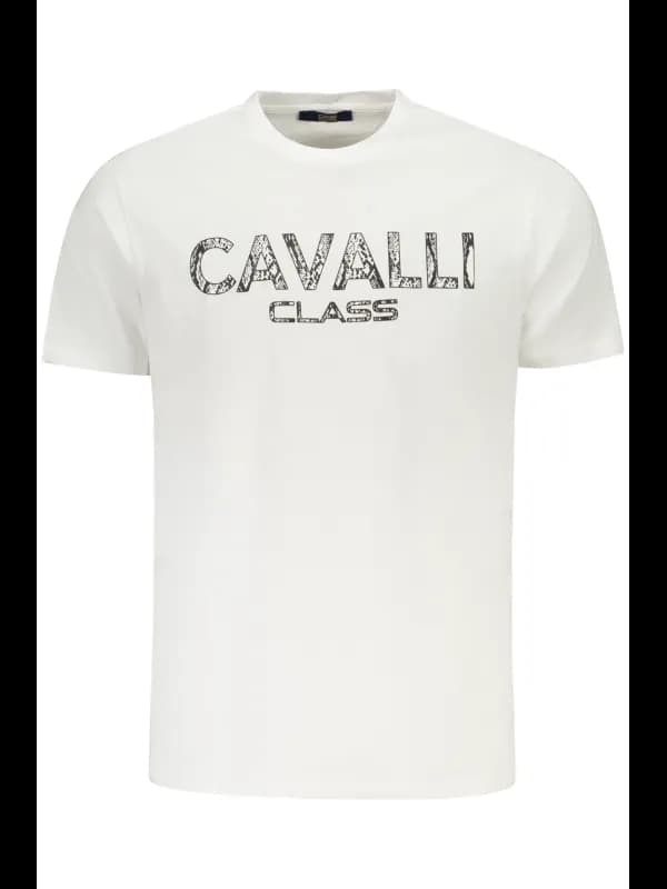 Cavalli Class Rundhals Kurzarm TShirt TXT61GJD060 BI00533, Größe 2XL
