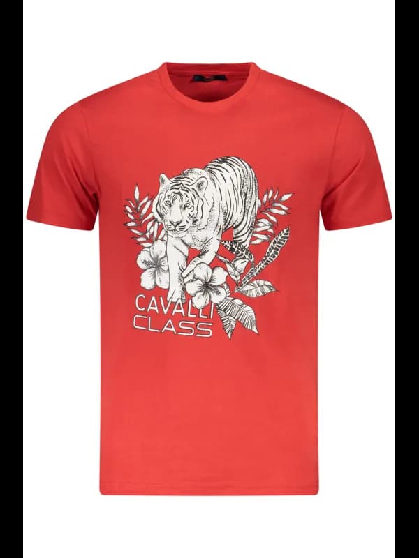 Cavalli Class Cavalli Kurzarm Rundhals Logo TShirt, Größe 2XL