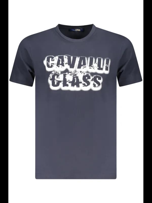 Cavalli Class Kurzarm Rundhals Logo TShirt, Größe XL