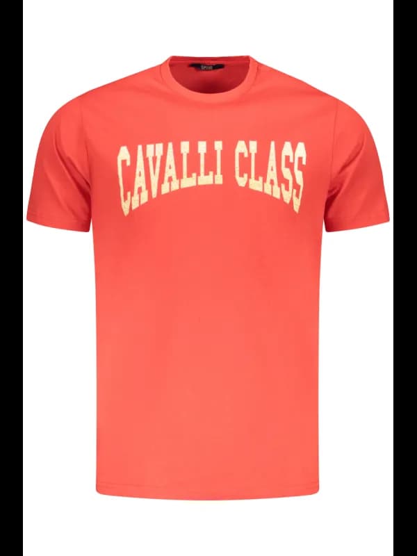 Cavalli Class Cavalli Kurzarmshirt Logo Rundhals TShirt TXT6, Größe 2XL